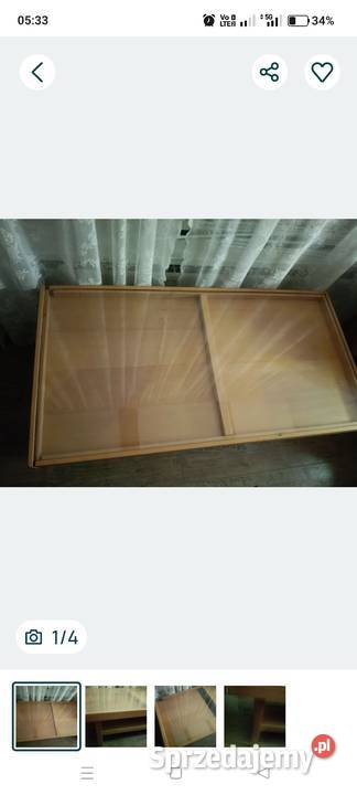 Ława Ikea naturalne drewno sprzedam
