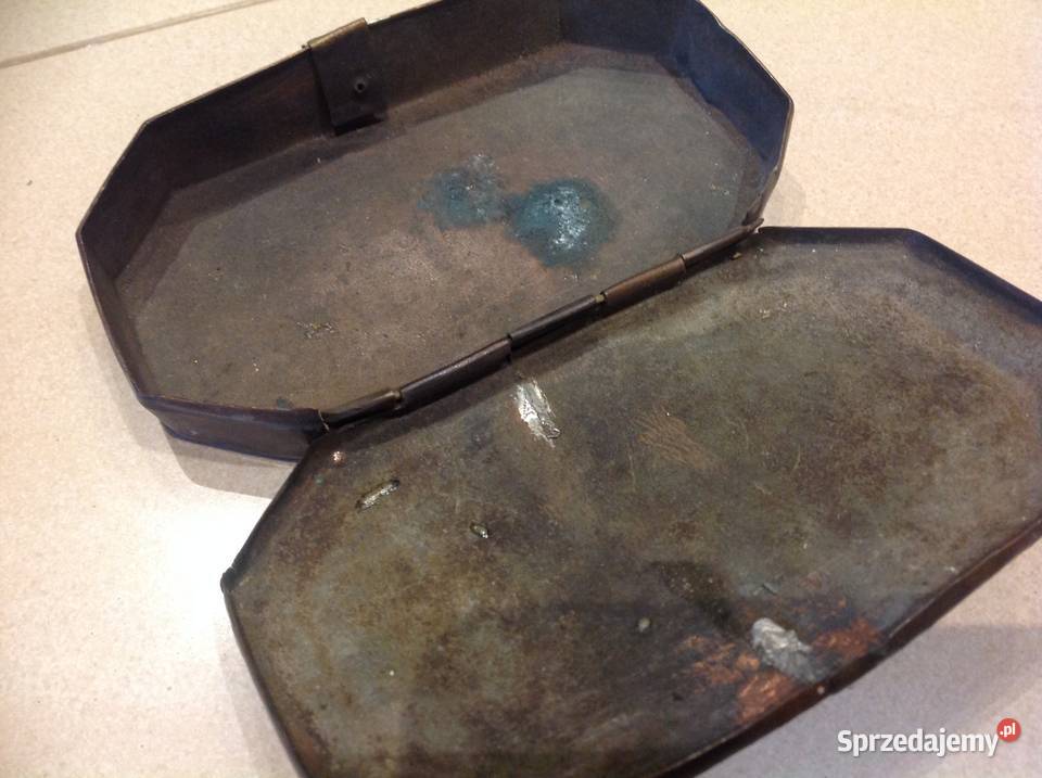 Stare Miedziane Pudełko Pojemnik Nowa Sól sprzedam
