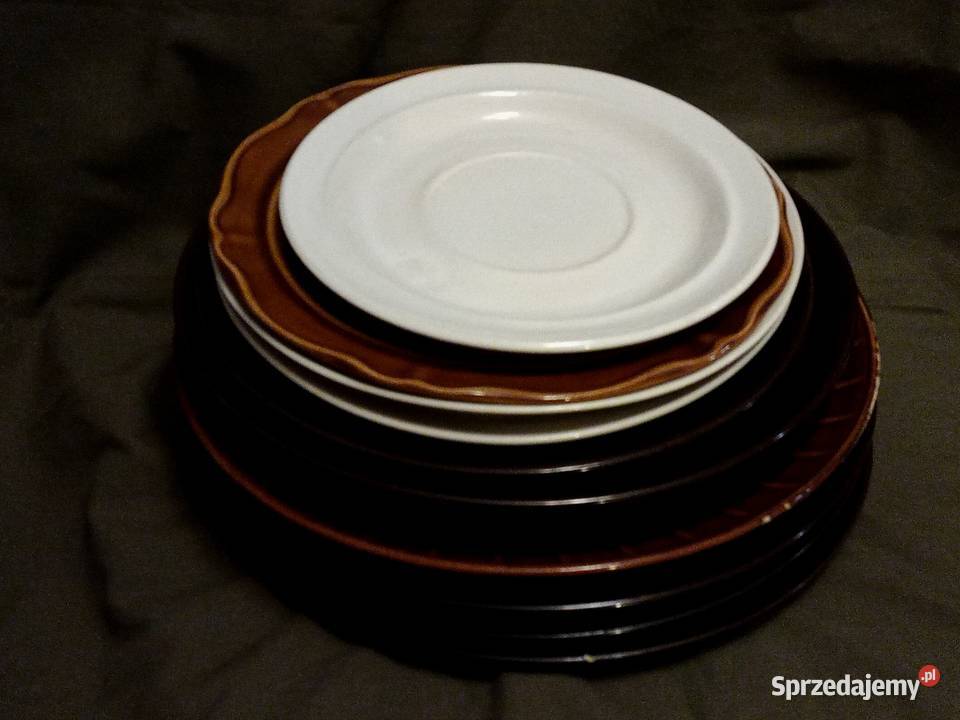 Talerze Porcelit Pruszków różne 10 Legionowo