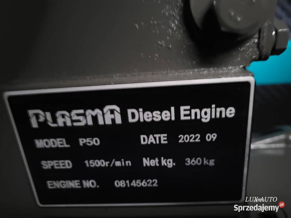 Agregaty prądotwórcze Diesla Plasma Generator 0h