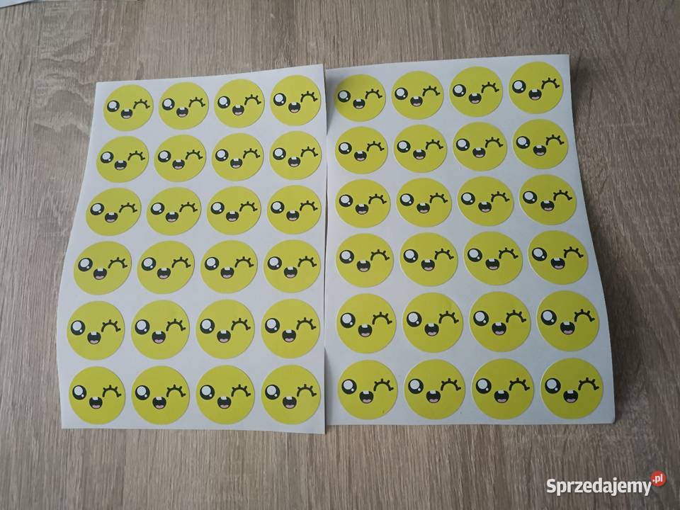 Naklejki emotki 160 sztuk Kwidzyn