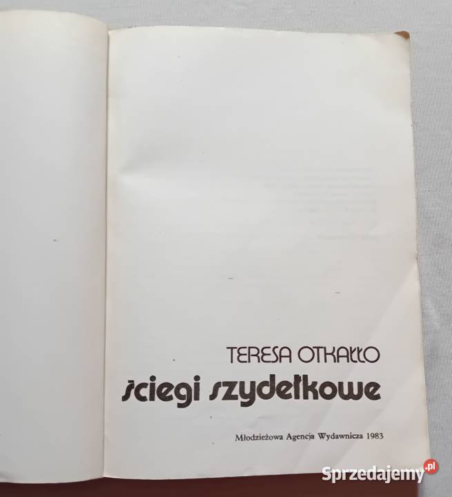Teresa Otkałło Ściegi szydełkowe MAW 1983 r wielkopolskie Koźminek