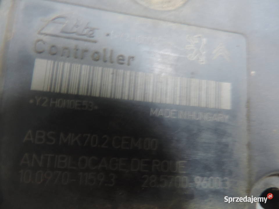 Pompa ABS 10097011593 Peugeot 207 Citroen C2 C3 Nowy Sącz sprzedam