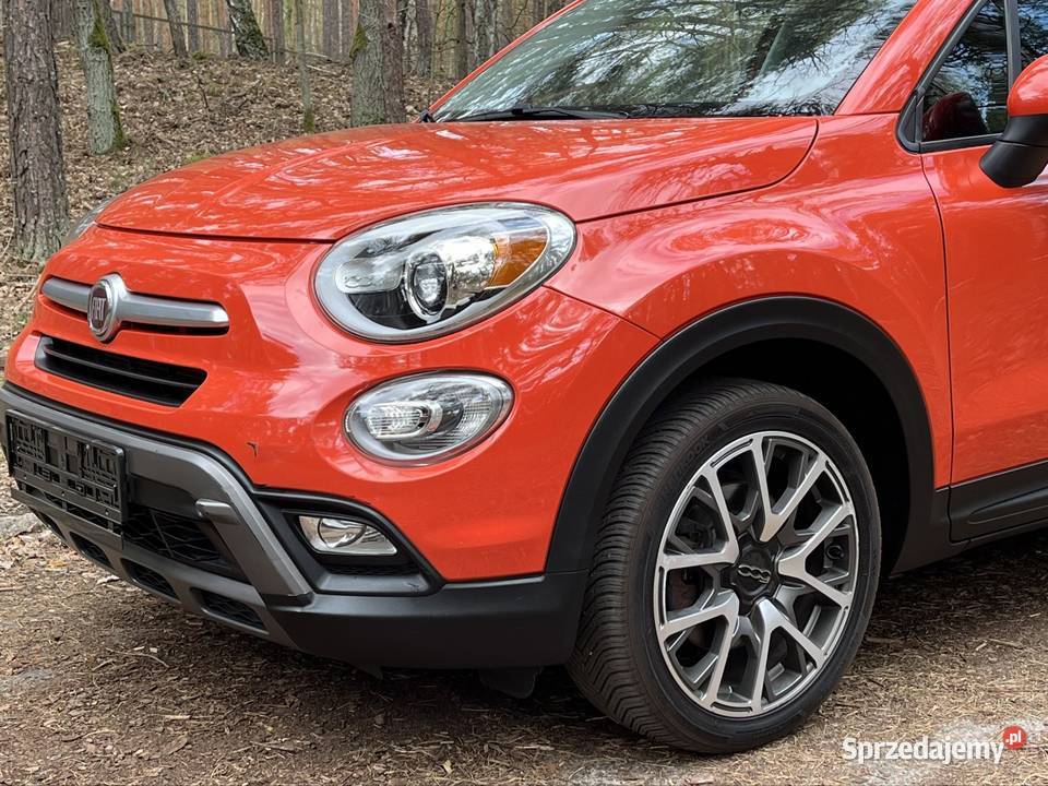 Fiat 500X 24 Automat Kamera Navi Klimatyzacja pomarańczowy Łomianki