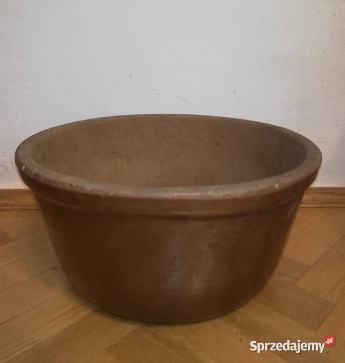 Gliniana misa PRL Stara Ceramika Bolesławiec Porcelana i szkło Warszawa