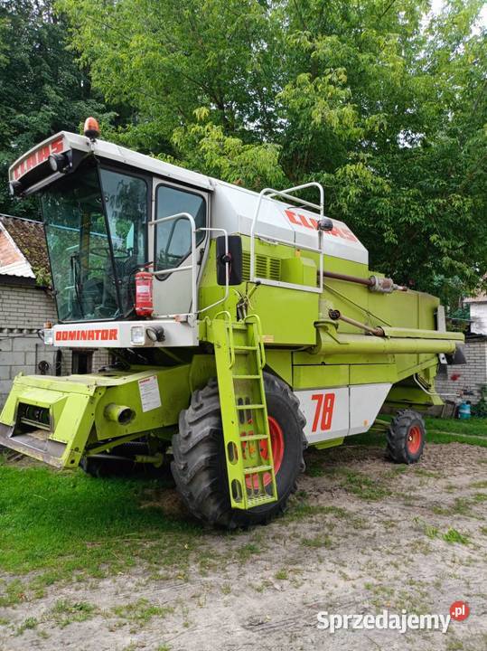 Claas dominator 78 classic Zbożowe mazowieckie Dobre