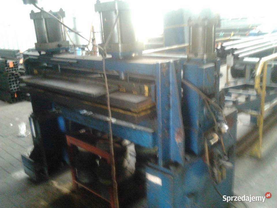 Linia do cięcia rozkroju blachy nożyce Bydgoszcz sprzedam