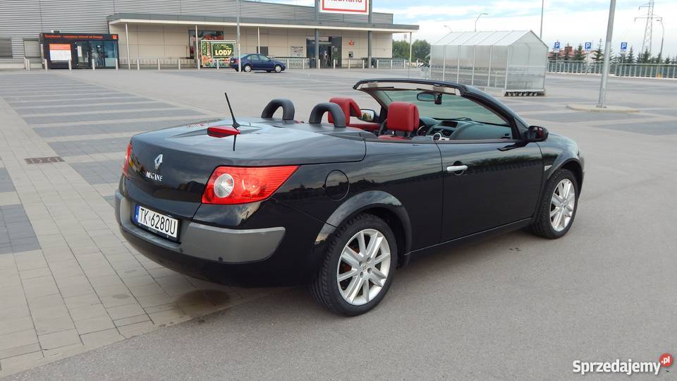 megane II coupe cabrio 16 16V bezwypadkowy reflektory ksenonowe Kielce