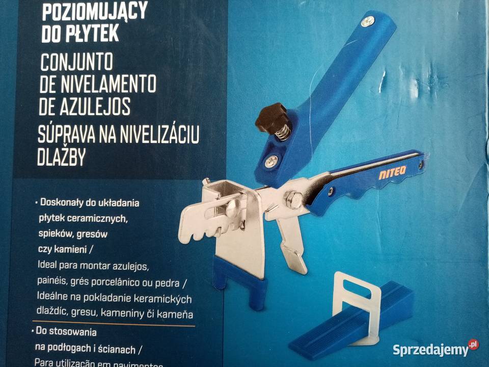 Zestaw do poziomowania płytek gresówSzczypce małopolskie Wieliczka sprzedam