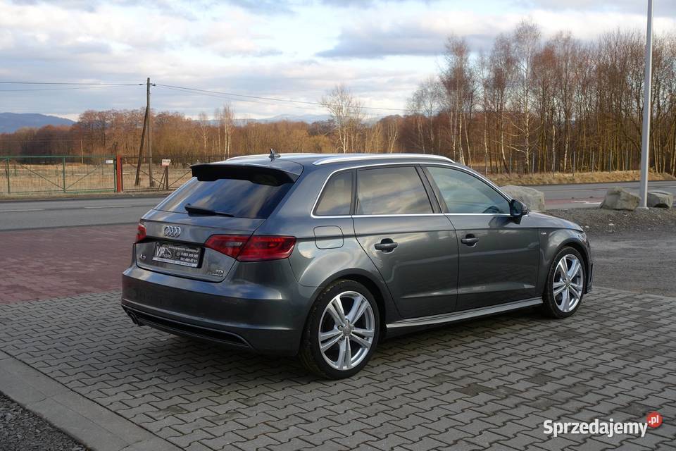 AUDI A3 20TDI 184 QUATTRO 3XSLINE ORYGINALNY automatyczna