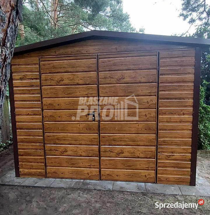 Schowek domek ogrodowy 3x2m drewnopodobny Rynny Przemyśl