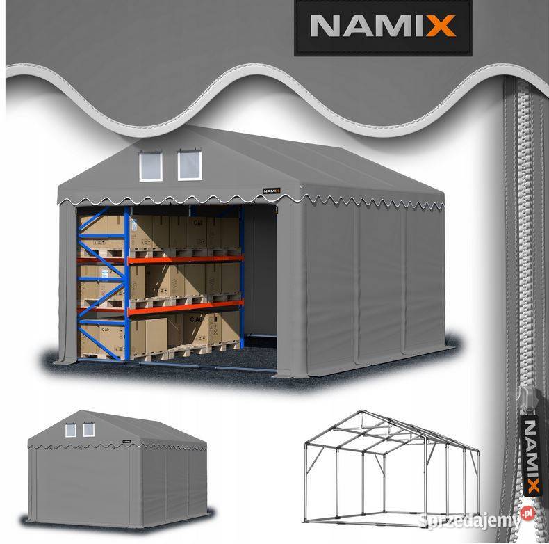 Namiot PRESTIGE 6x626m hala przemysłowa Jabłonna sprzedam