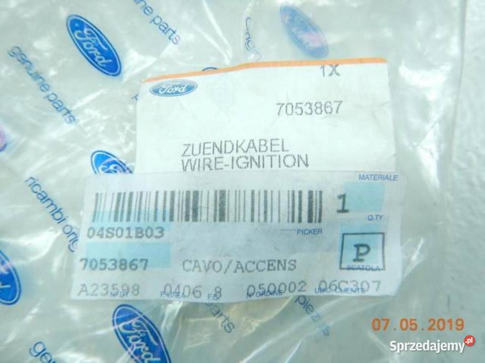 PRZEWÓD ZAPŁONOWY FORD GALAXY 9400 7053867