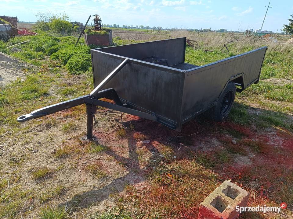 Przyczepka dwukolka ciezka łódzkie Kutno