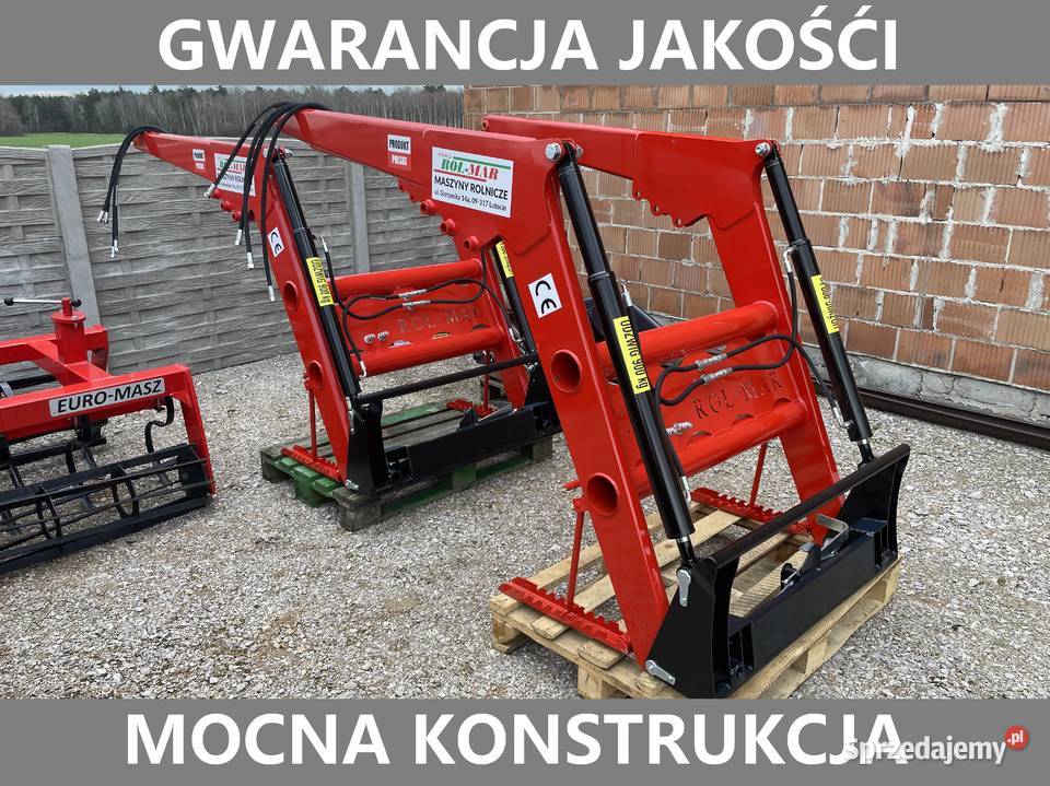Ładowacz Czołowy TUR EuroRamka Udźwig 900 1200 2 nieuszkodzony Tychy
