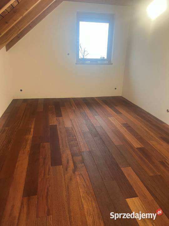 Deska parkiet MERBAU lita 15x90x3001200mm kl Wykończenie Warszawa