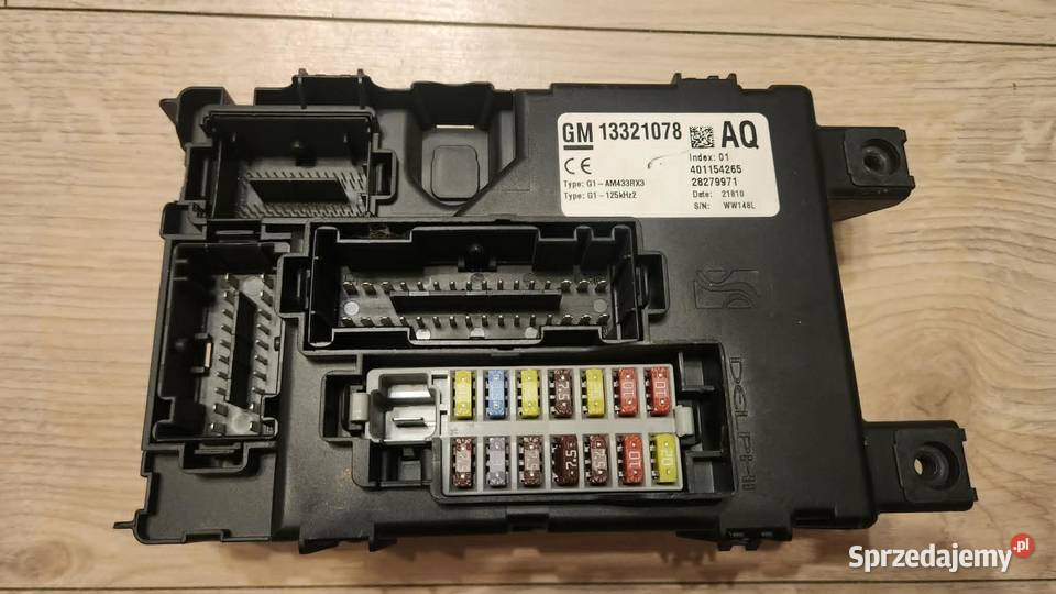 BCM Opel Corsa D 13321078 AQ Wylogowany