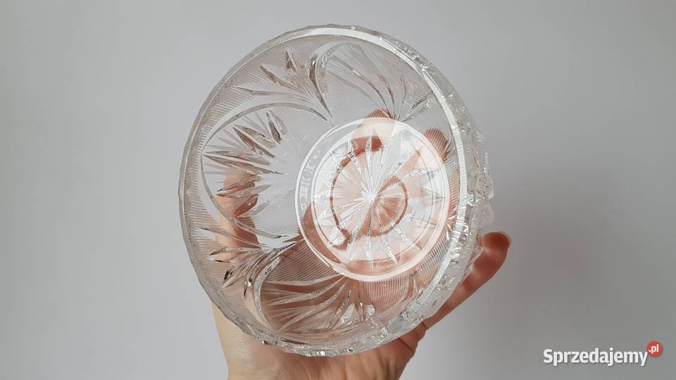 Platerowana cukiernica Tulipany ze szklanym Dąbrowa Górnicza