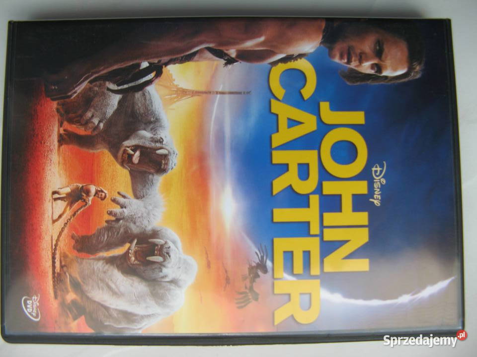 DVD John Carter Disney Poznań