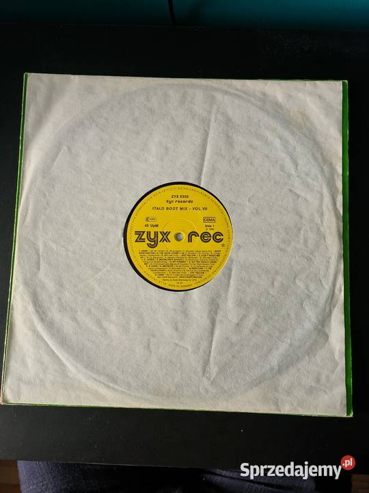 Italo Boot Mix Vol 7 Vinyl 12 ZYX 1986 Tychy