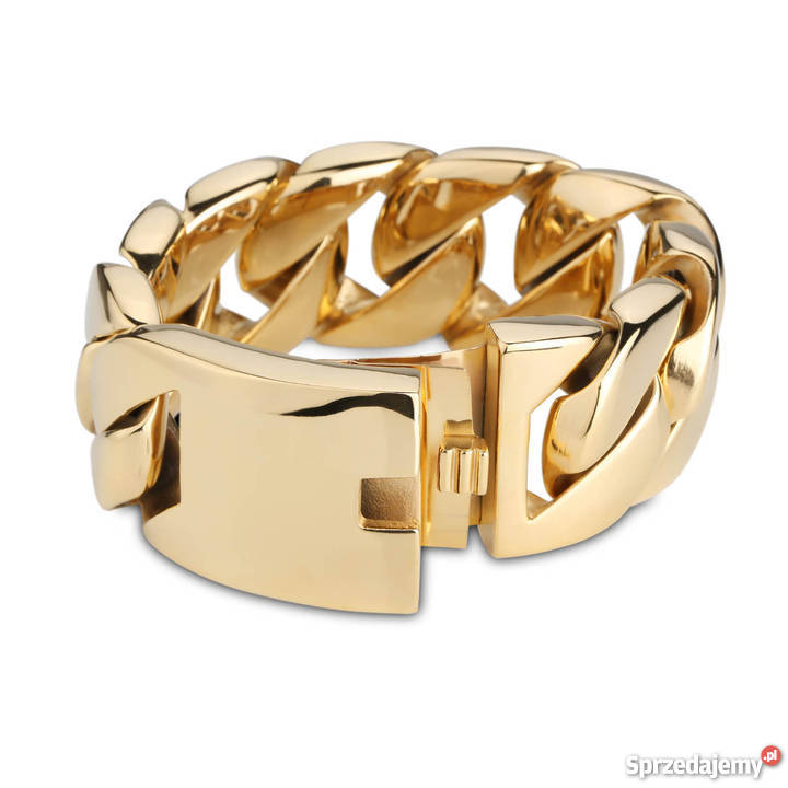 Złota bransoletkabransoleta męska oryginalna Biżuteria dla Panów