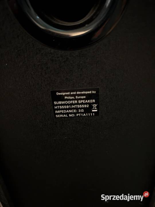 Philips Głośniki kino komplet 5.1 Elektronika Nowy Sącz