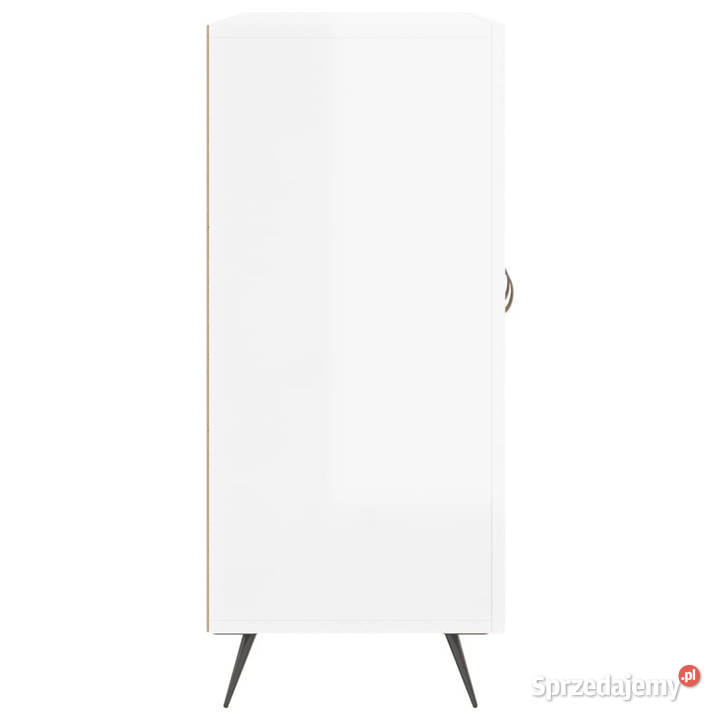 Szafka biała połysk 90x34x80 materiał Dom i Ogród