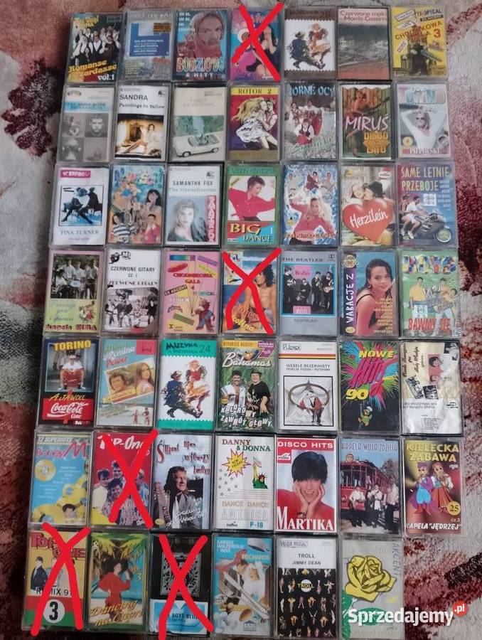 Kasety disco polo różne 36 Wrocław
