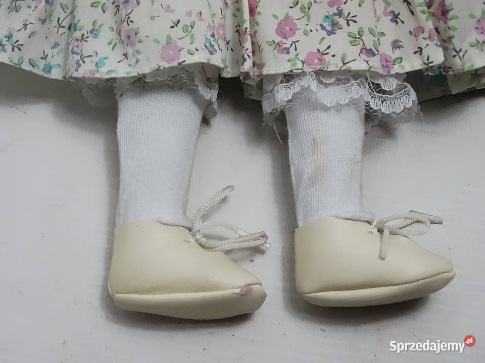 Stara Lalka Porcelanowa Vintage Retro Biłgoraj