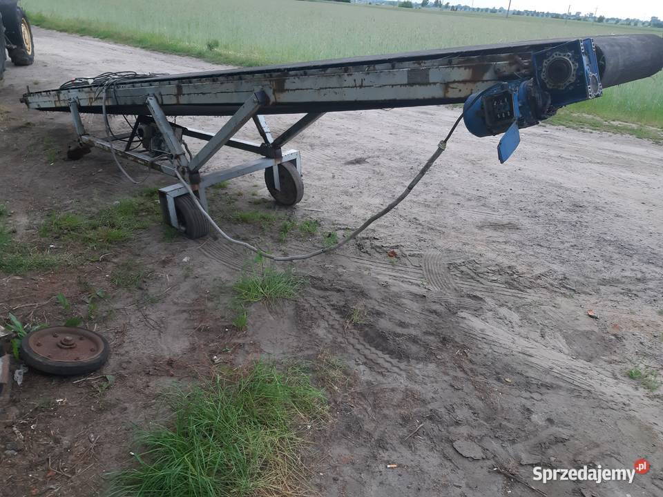 Taśmociąg taśmowy przenośnik podajnik 610 m wielkopolskie Kłodawa
