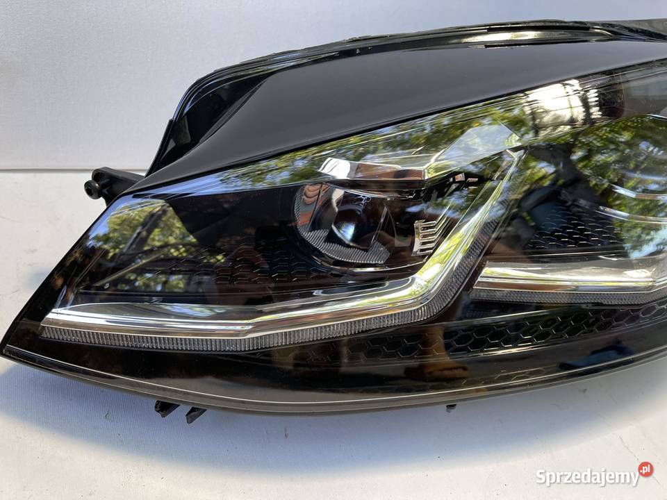 VW GOLF 7 LIFT LEWA LAMPA FULL LED Lampy przednie wielkopolskie Ostroróg