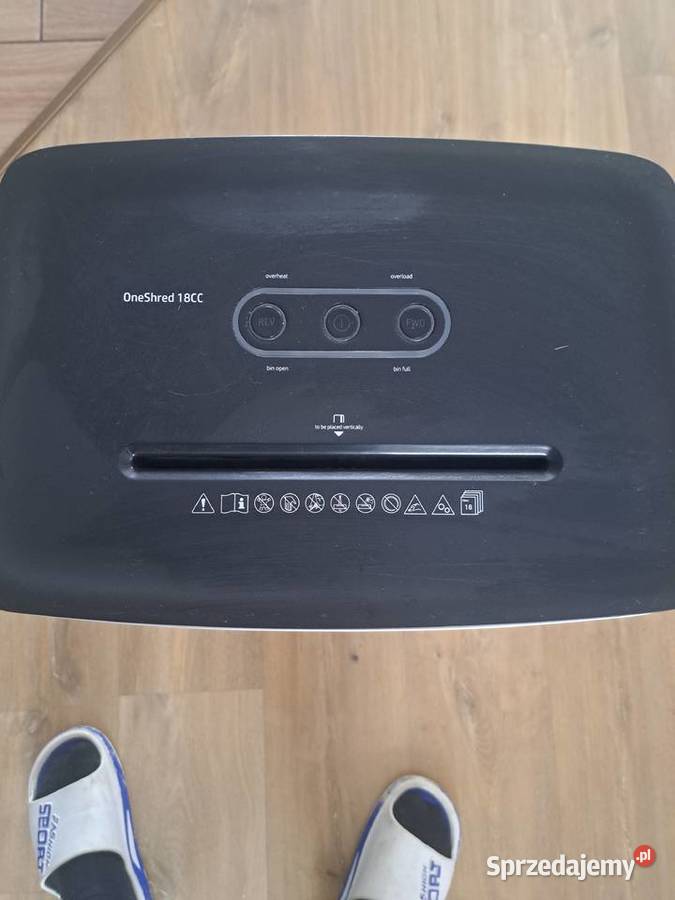 Niszczarka do papieru hp OneShred 18cc
