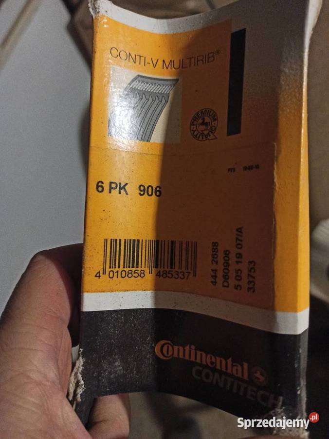 6PK906 PASEK WIELOKLINOWY 1987946027 Volkswagen Łódź sprzedam