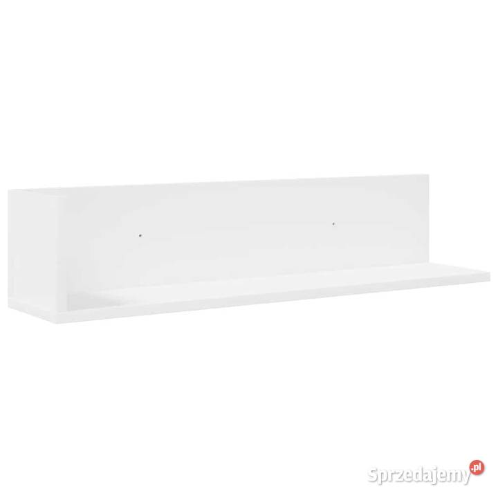 Półki ścienne 2 białe 75x165x165 WM860031 Warszawa