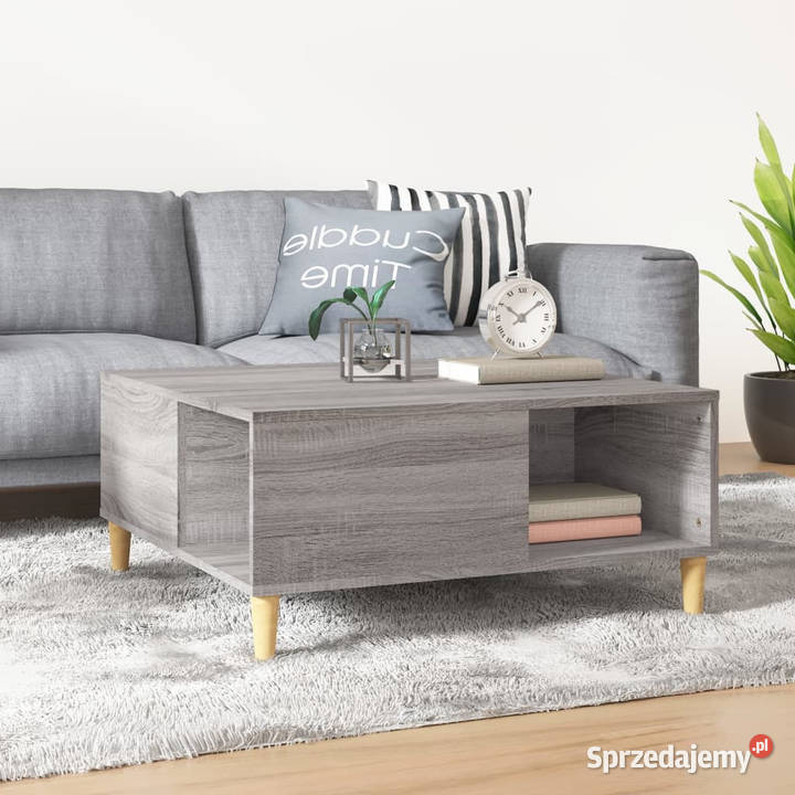 Stolik kawowy szary dąb sonoma 80x80x365 Stoły mazowieckie Warszawa