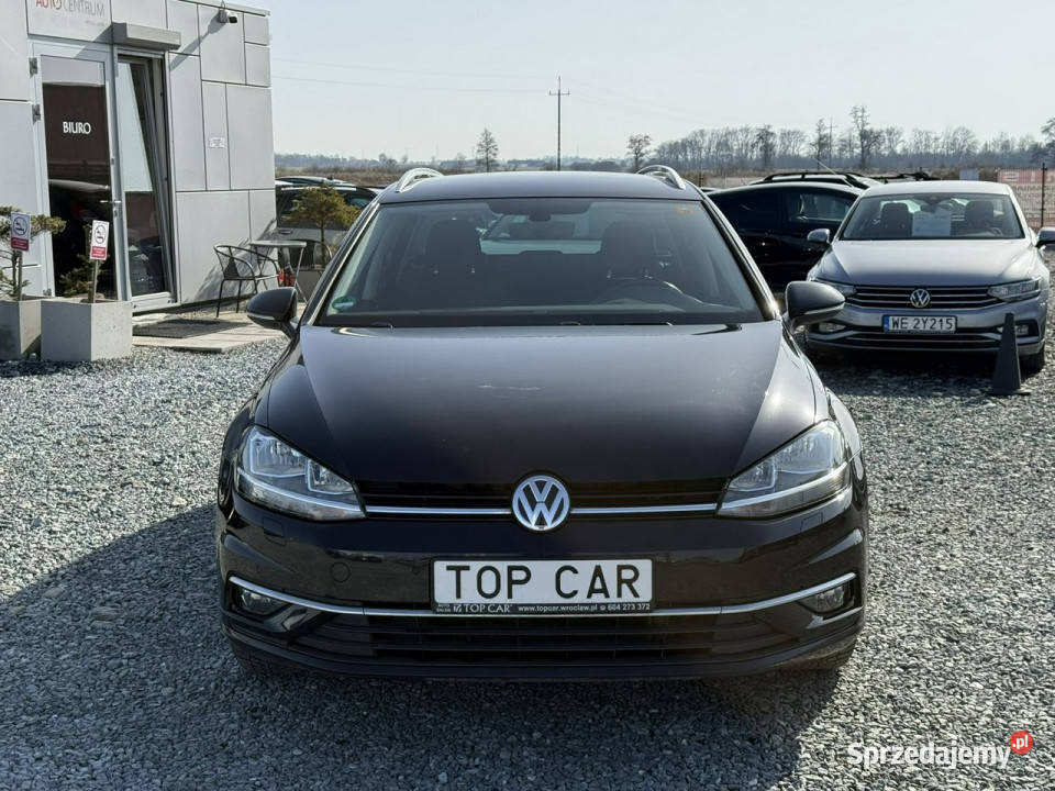 Volkswagen Golf Variant 16 TDI DSG 2019r Join wielofunkcyjna kierownica Wojkowice