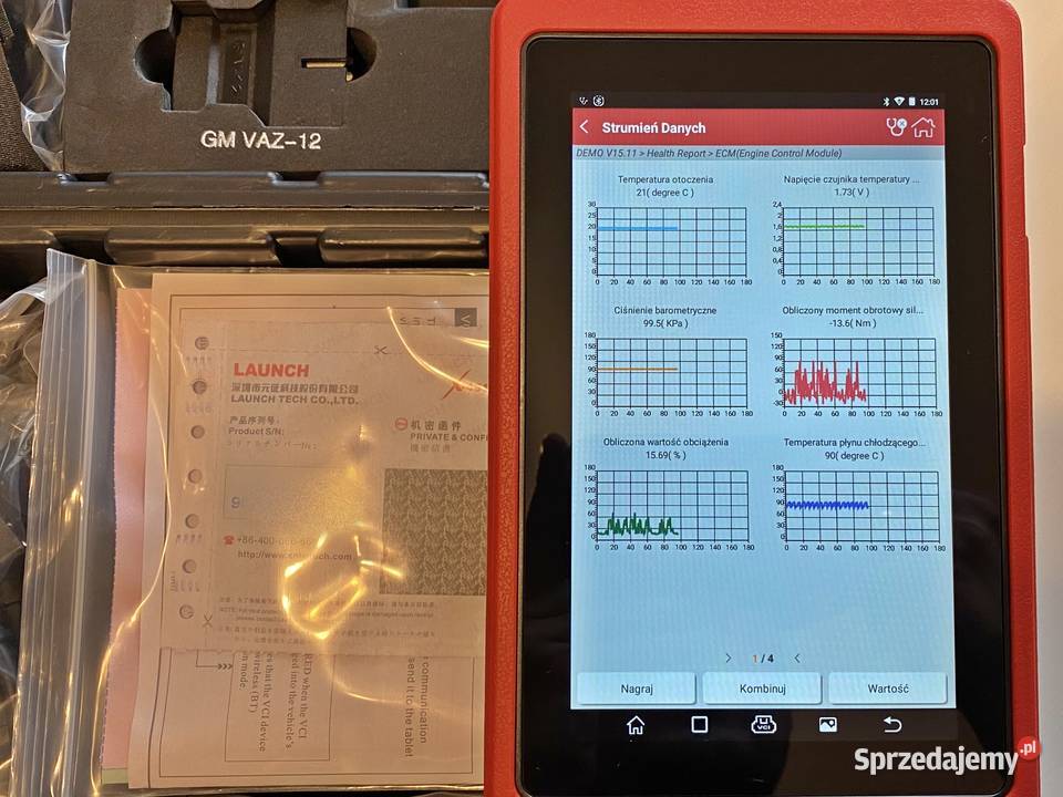 Tester diagnostyczny LAUNCH X431 PROS MINI V30
