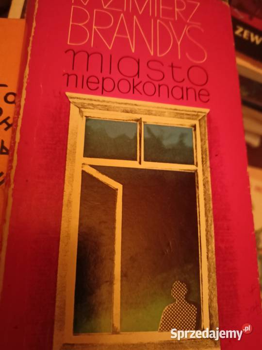 Miasto niepokonane książki Warszawa księgarnia Proza i poezja sprzedam