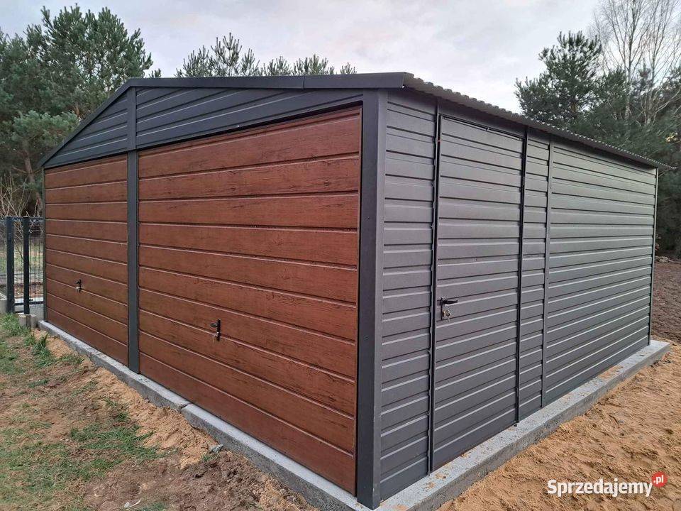 Garaże blaszane Transport cała polska montaz Katowice