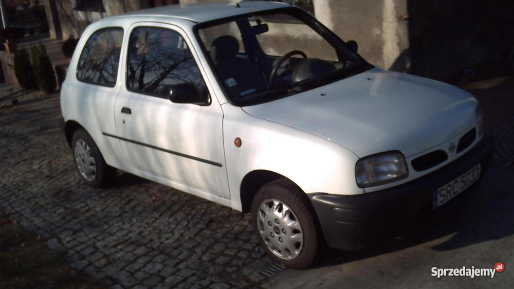 Nisan Micra 1996 koloru białego jest dobrze utr sprowadzony śląskie