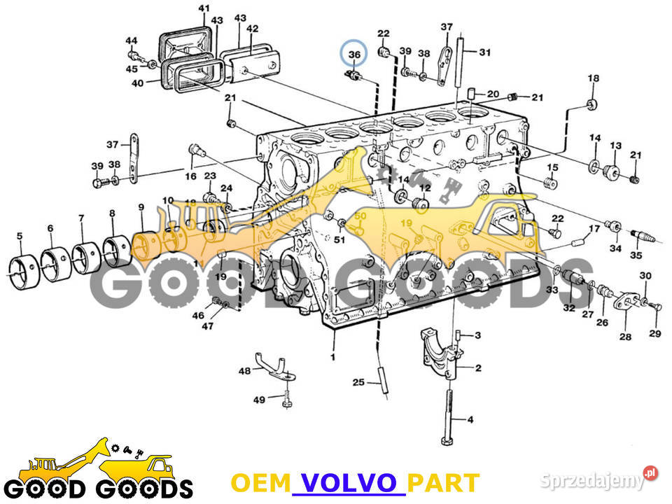 VOLVO CZUJNIK CIŚNIENIA OLEJU 11039249 Władysławów