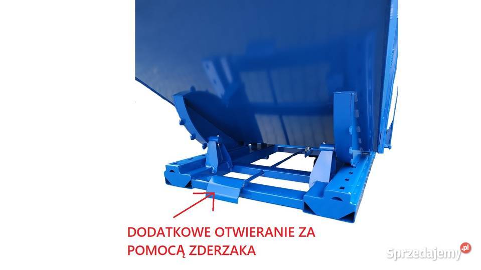 Kontener samowyładowczy KOLEBA do wózka Kraków sprzedam