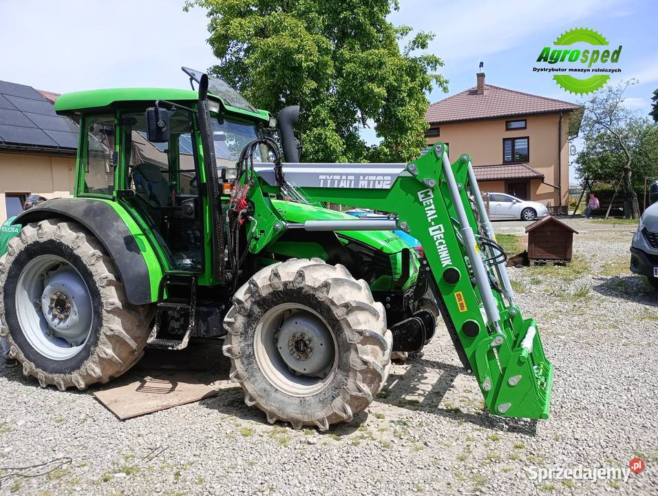 Tur Ładowacz Metal Technik 1600 Dowóz ZETOR Warszawa