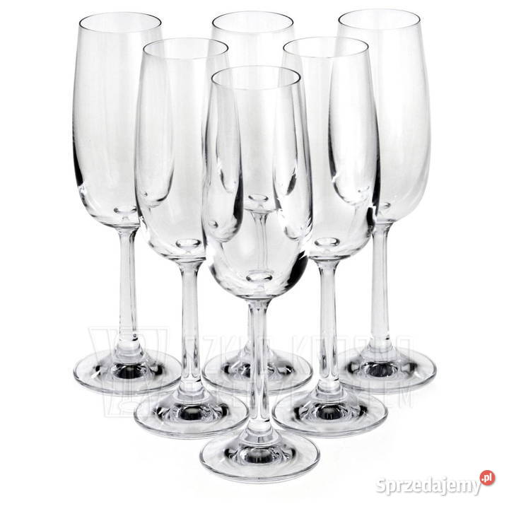 Kieliszki do szampana KROSNO 180 ml 6 Nowe Poznań sprzedam