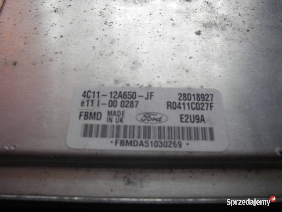 Sterownik silnika DELPHI 4C1112A650JF Ford dostawcze Wyszków sprzedam