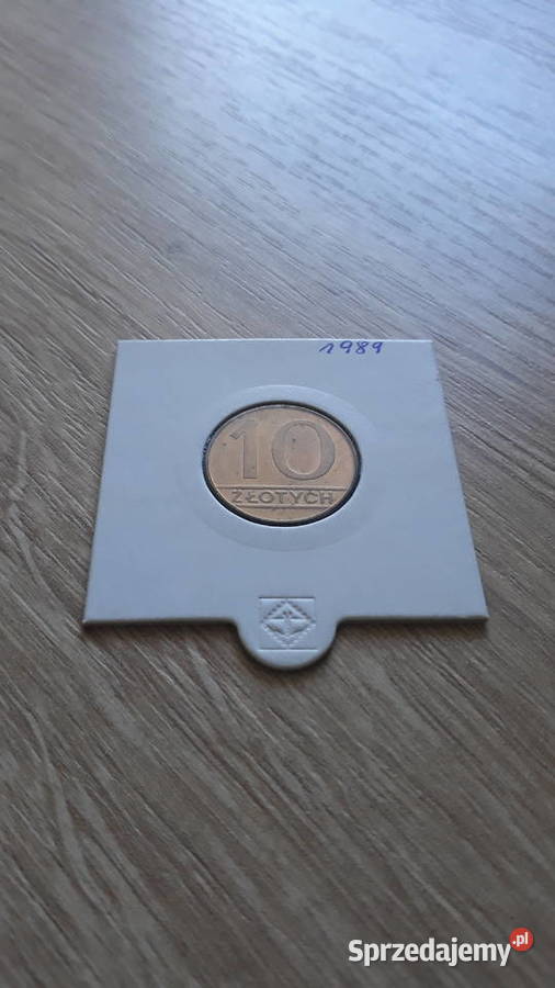 10 złotych 1989 ri 1990 rmenniczemosiądz Konin