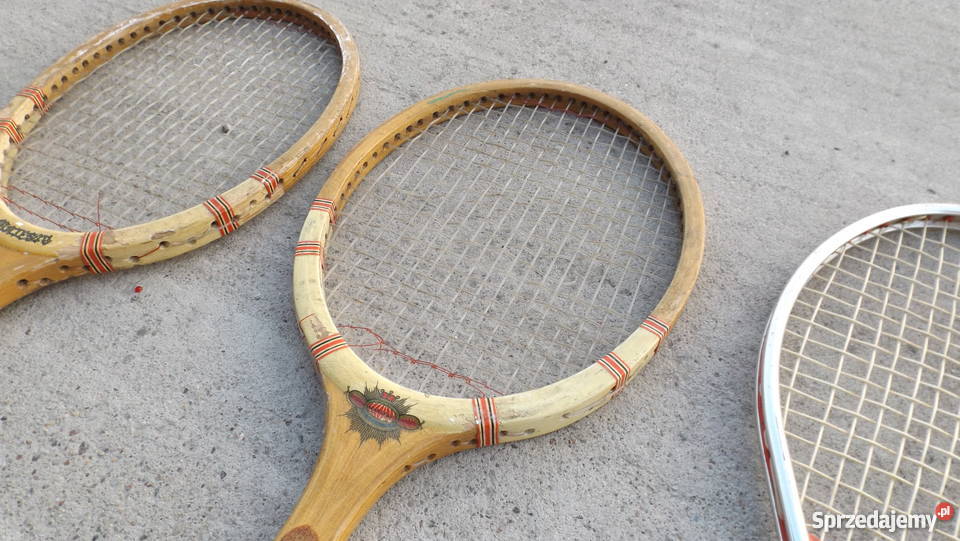 Stare Rakiety Tenisowe 3 Tenis ziemny Grodziczno