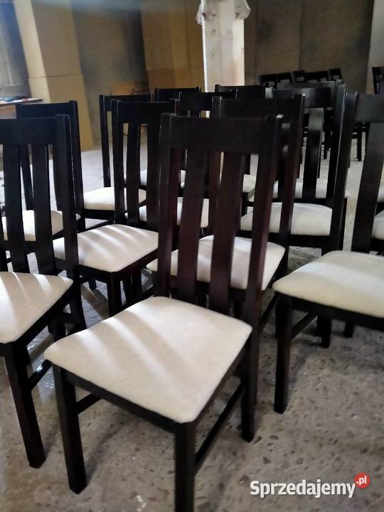 Nowoczesne krzesła bukowe pomorskie Sierakowice