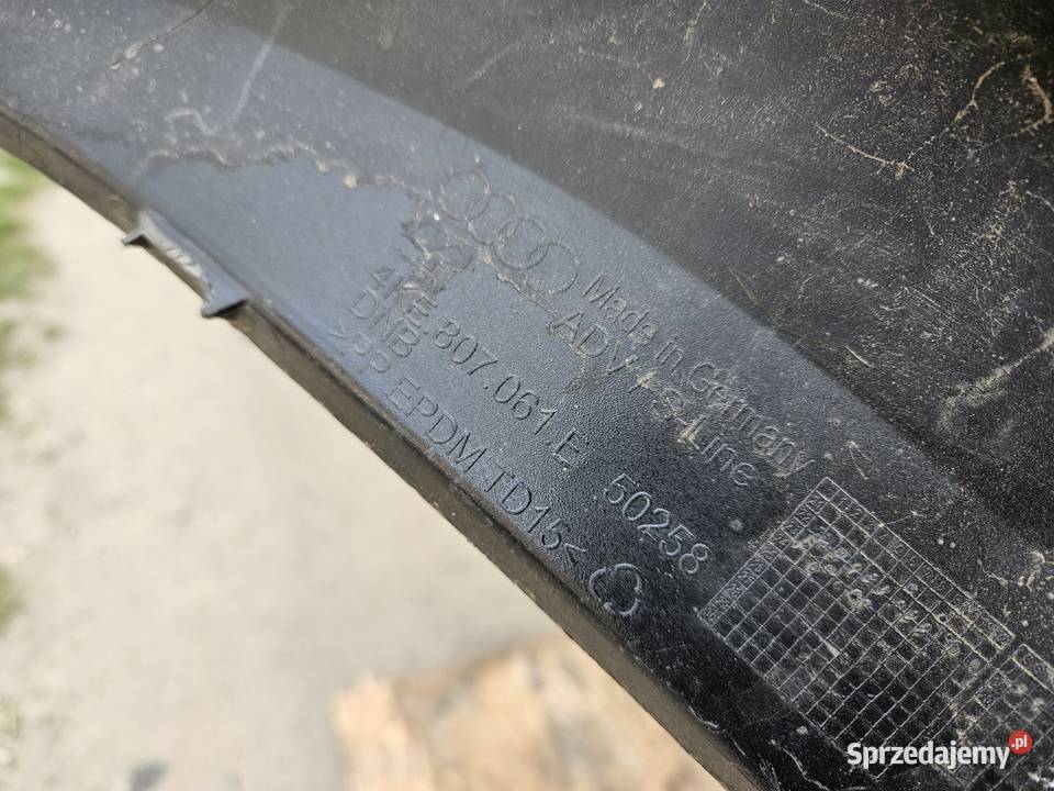 AUDI ETRON 4KE SPOILER ZDERZAKA PRZÓD 4KE807061E