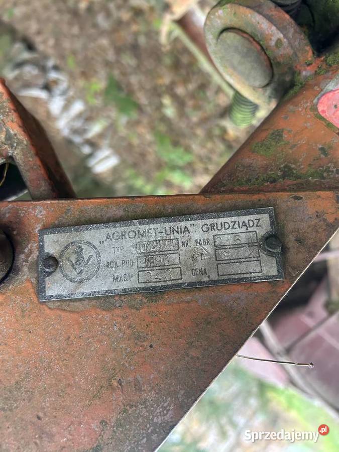 Pług 2skibowy nieuszkodzony Zbuczyn sprzedam